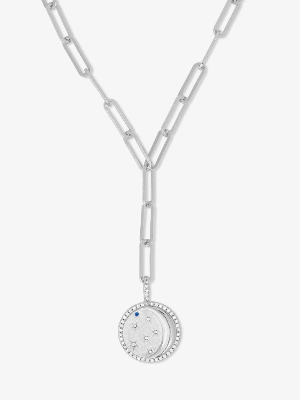 Melinda Maria You're a Star Lariat
Silver|Blue Sapphire|White Diamondettes